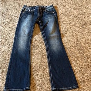 Great condition long length miss me jeans
